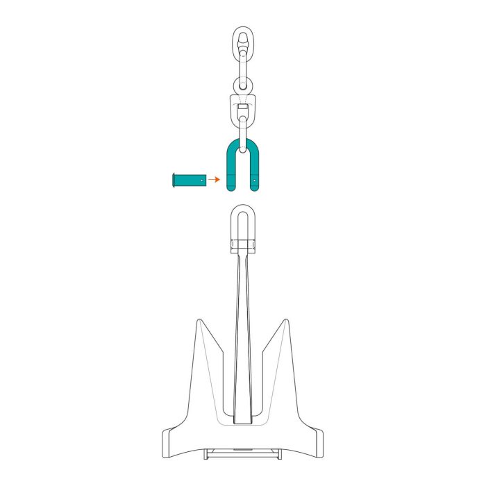 typical use of anchor d end shackle